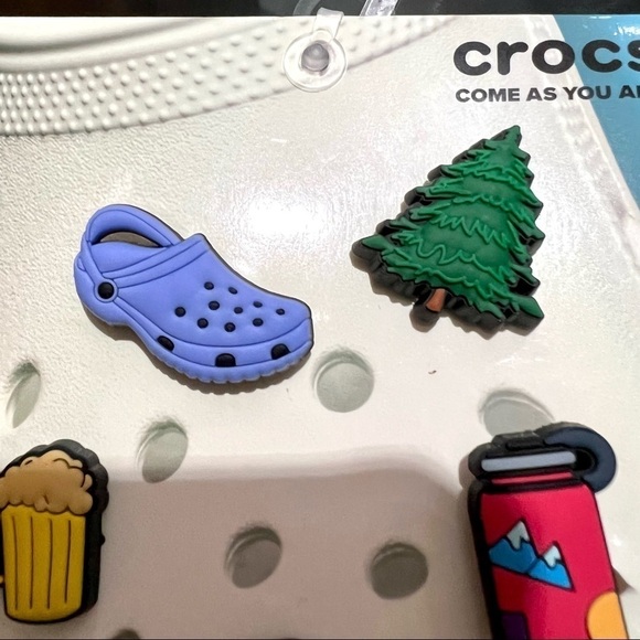 NWT Crocs Jibbitz 5-Pack Nature Shoe Charms - Picture 2 of 4